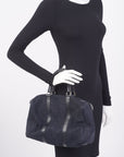 Christian D1OR Boston Bag Navy Technical Fabric