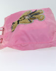 PRD Hand Bag Nylon Pink Auth yk11651