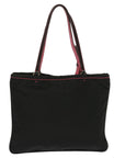 PRD Hand Bag Nylon Black Auth yk11921