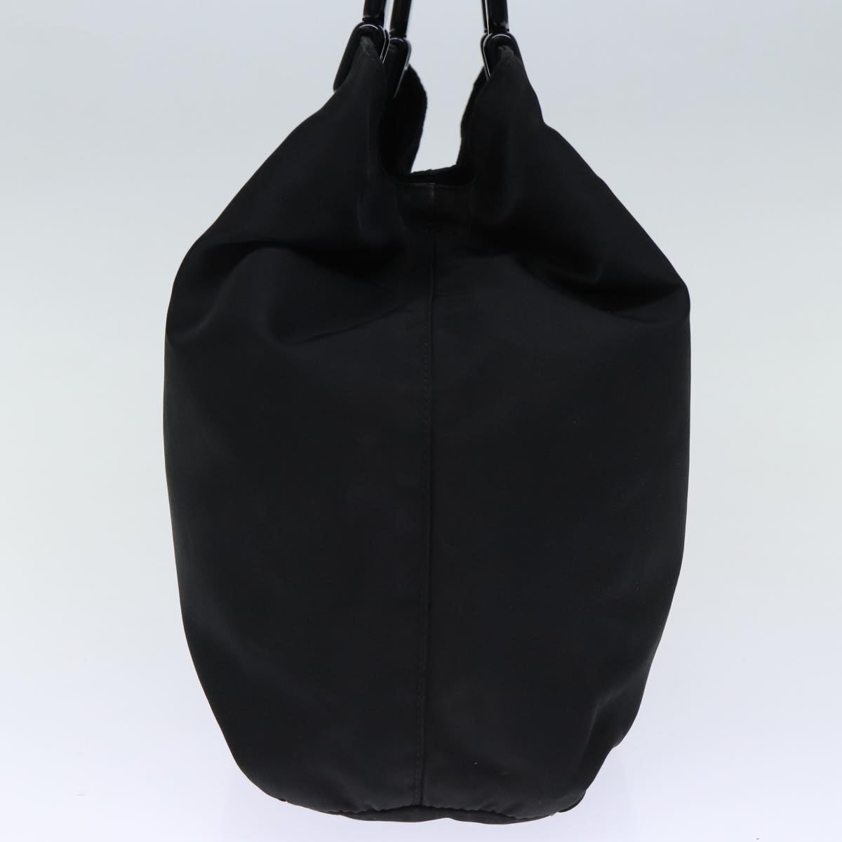 PRD Hand Bag Nylon Black Auth yk12036