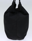 PRD Hand Bag Nylon Black Auth yk12036