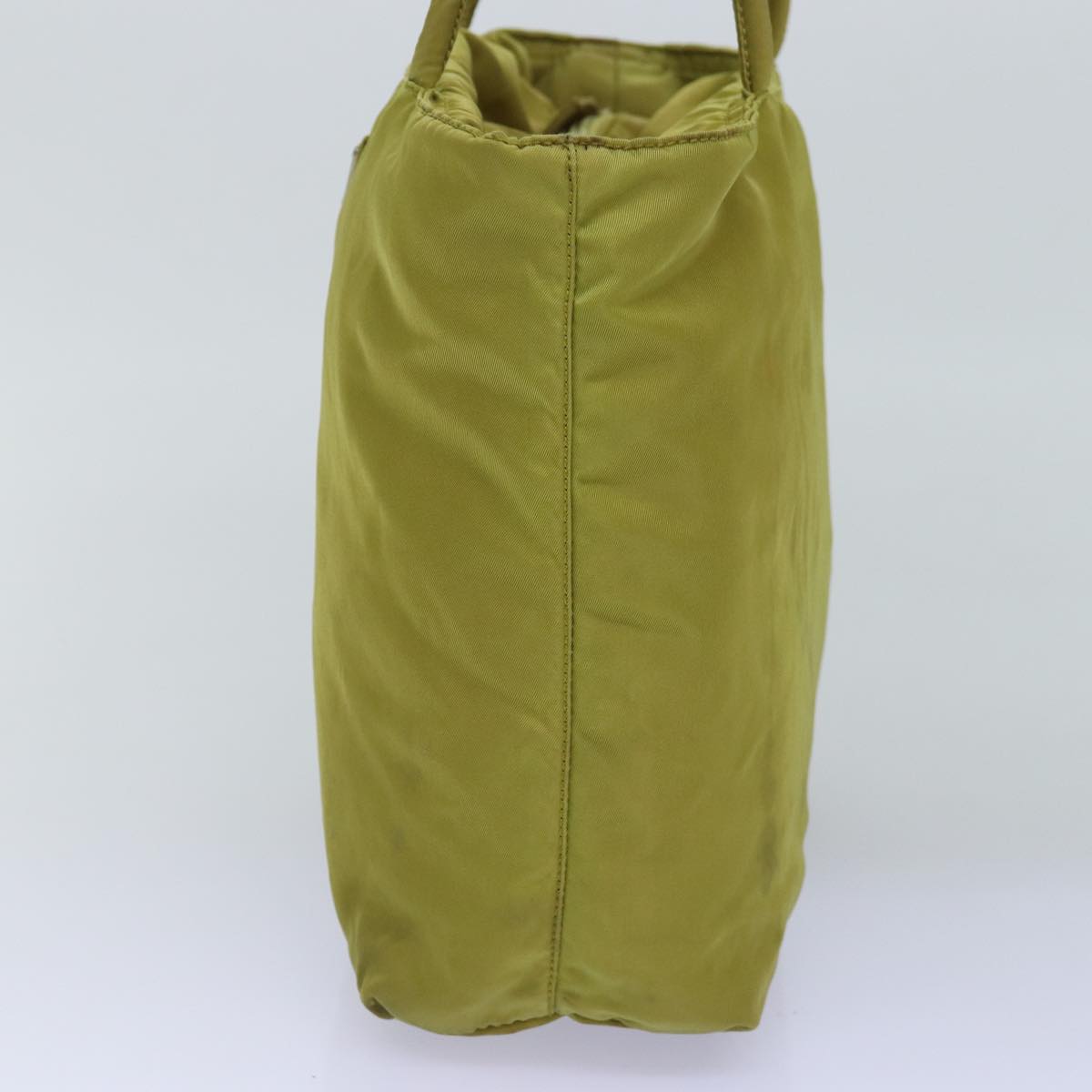 PRD Hand Bag Nylon Green Auth yk12813