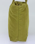 PRD Hand Bag Nylon Green Auth yk12813